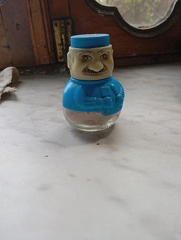 sultan tekstil: Qarışqa formalı fiqurli duz/istiot səpən qab - Material: Şüşə alt — 1