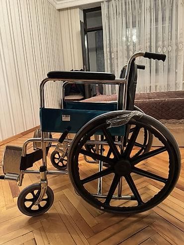 Tibbi avadanlıq: Universal əlil arabası - Mexaniki tip, böyük arxa təkərlər və ön — 2