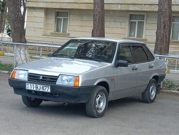 турбо.аз все об автомобилях в азербайджане: Lada Samara sedan - Kuzov: 4 qapılı sedan, gümüşü rəng - Nəşr — 1