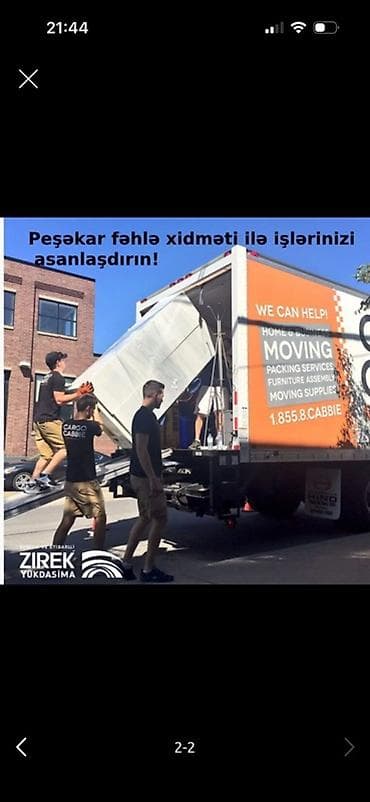 yuk kranı: Zirek Yükdaşıma – peşəkar fəhlə və köçürmə xidməti - Mənzil, ofis və — 1