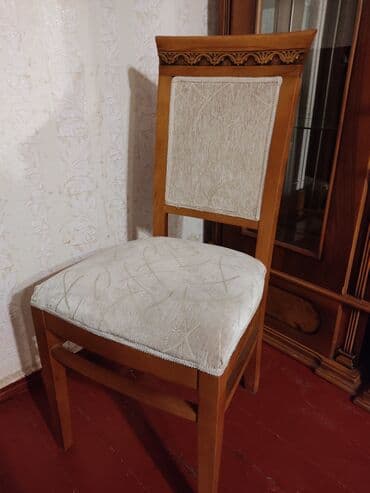 işlənmiş stol stul: Qonaq otağı üçün, İşlənmiş, Açılan, Dördbucaq masa, 8 stul — 3