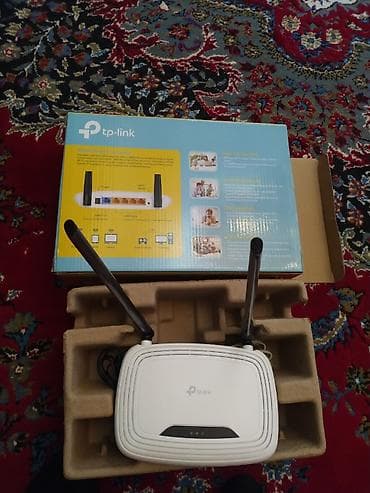 tplink router: TP-Link TL-WR841N (V14) 300Mbps Wireless N router Xüsusiyyətlər: - — 8