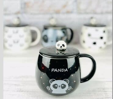 boqema qablar: Fincanlar, Keramika, 1 əd — 4