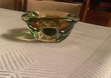 Пепельницы: Şüşə dekor qab/külqabı - Material: qalın, yüksək keyfiyyətli şüşə - — 1