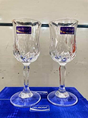 Qədəhlər, Şüşə, 2 ədədli dəst