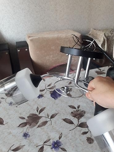 Çılçıraq, 3 lampa, Metal — 4