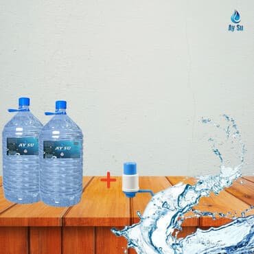 Mətbəx kombaynları və doğrayıcıları: Ay Su şirkətindən 19 litrlik su butulkası Təmiz və təbii suyun rahat — 1