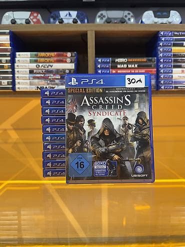 Assasins Creed Syndicate-PS4 diski Oyun diski tam işlək vəziyyətdədir at lalafo.az Assasins Creed Syndicate-PS4 diski Oyun diski tam işlək vəziyyətdədir