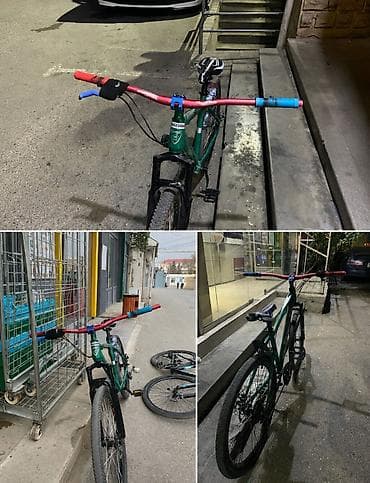 Velosiped BMX problemsiz endirim olunub səliqəli sürülüb ətraflı