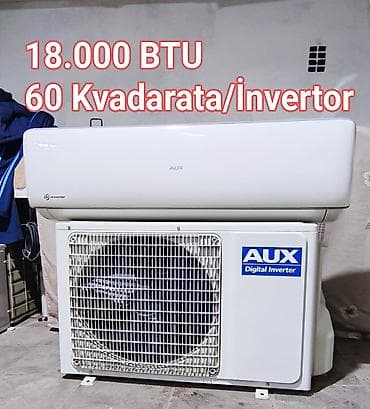 Kondisioner AUX, İşlənmiş, 50-60 kv. m, Split sistem, Kredit yoxdur, Ödənişli quraşdırma