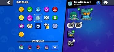 Digər kolleksiyalar: Brawl Stars hesabı – yüksək göstəricilər və zəngin kolleksiya Profil — 21