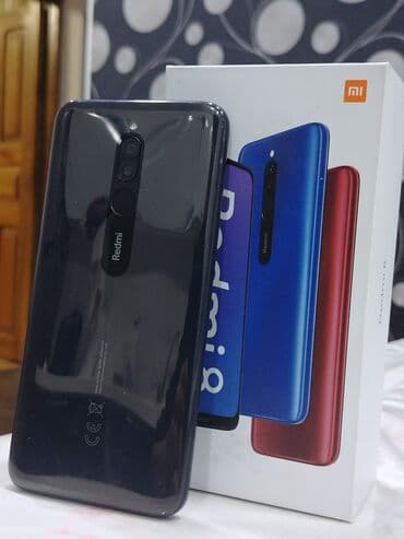 Mətbəx texnikası: Redmi 8, 32 GB, rəng - Qara, Barmaq izi — 3