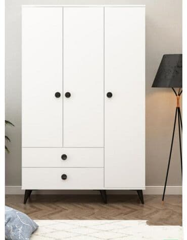 mebell: Yeni, Açılan, 3 qapılı Düz dolab, Qarderob, paltar dolabı, Azərbaycan — 6