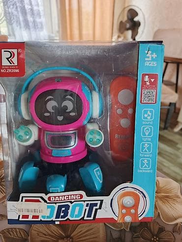 mc oyuncaq: Robot oyuncag musiqili,işig effektli,pultla idare olunur — 1