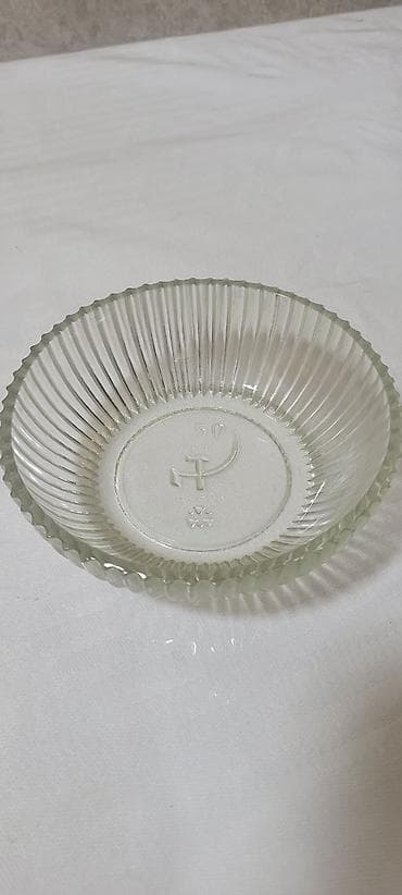 şüşə tutan: Tort və şiriniyyat qabı, Şüşə, SSRİ — 2