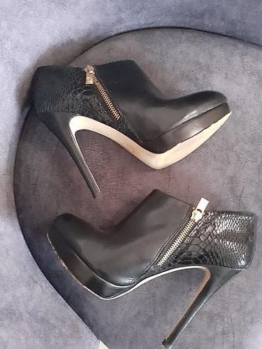 Tuflilər: Qadın dəbli bot-ayaqqabısı - Brend: Michael Kors (MK loqolu fermuar — 1