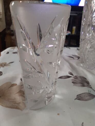 набор посуды: Vaza dəsti, Xrustal — 7