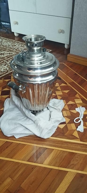 samovar od: Ideal veziyyetdedi qedimidi rahat 80-100 ilindi nenemden qalib teze — 1