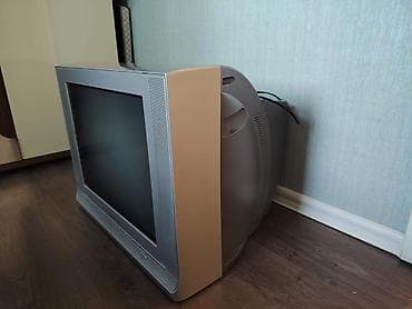 smart android box: Samsung CRT televizor - Ekran: təxminən 21–25 düym (kineskop/CRT) — 2