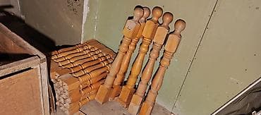 балясины из термо бука: Taxta turnik soyutma dəstləri – pilləkən və məhəccər üçün Məhsul — 2