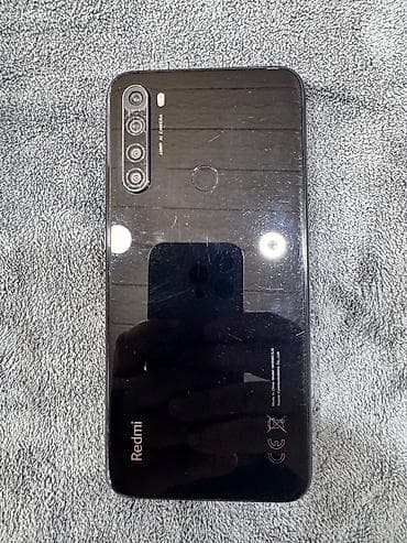 mingecevir telfon: Redmi 64 GB, rəng - Qara, Barmaq izi — 3