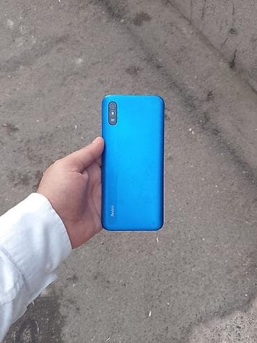 iphone 12 pro silver: Redmi 9A, 32 GB, rəng - Göy, Face ID — 2