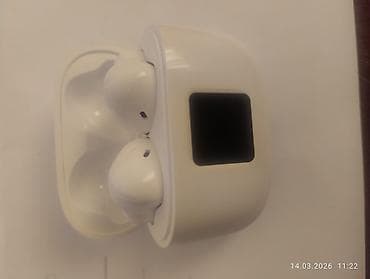 Техника для кухни: Simli göstəricili TWS Bluetooth qulaqlıq - Rəng: ağ - Form-faktor — 4