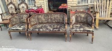 antik divan: Antikvar divan kreslo sadece parcasi deyismelidi dest 400 azn — 2
