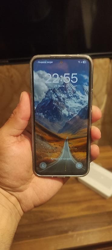 Samsung Galaxy A54, 256 GB, rəng - Qara, Barmaq izi