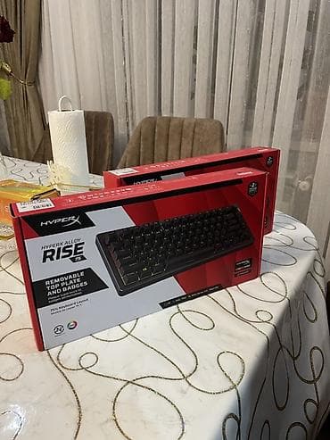 gaming kompüter: HyperX Alloy Rise 75 – mexaniki oyun klaviaturası Qutusu açılmayıb — 4