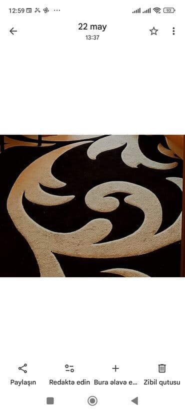 türk sekleri: Xalça Türkiyə — 1