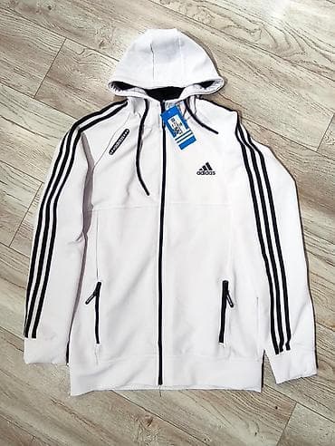 jılet: Jilet, Adidas, 2XL, rəng - Ağ — 1
