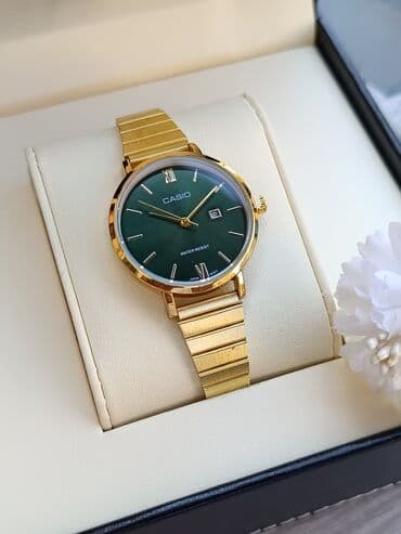 elektron saat oyrənmək: Qol saatı, Casio, rəng - Qızılı — 7