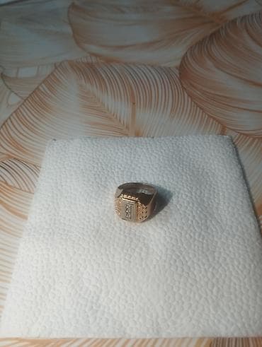 kişi qızıl üzük: Üzük, Sarı qızıl, 583 Əyar — 4