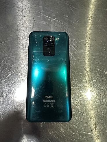 Redmi Note 9, 64 GB, rəng - Yaşıl, Barmaq izi