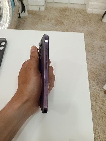 hp printer qiymeti: IPhone 14 Pro, 256 GB, Deep Purple, Face ID — 5