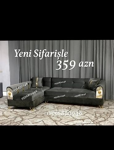 Künc divan, Yeni, Açılan, Bazalı, Parça, Şəhərdaxili pulsuz çatdırılma — 9