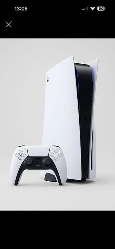 basavik qutu: Sony PlayStation 5 slim (Diskli Versiya) – 1 TB Xüsusiyyətlər: - — 5