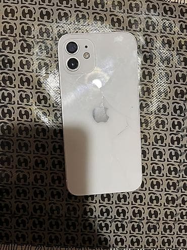 pioneer deh 1950: IPhone 12, 128 GB, Ağ, Qırıq — 2