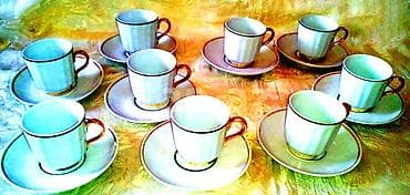 Продаю кофейный сервиз времен СССР, в хорошем состоянии. В состав — 2