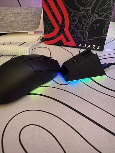 ajazz: AJAZZ simsiz oyun siçanı və maqnitli şarj stansiyası Xüsusiyyətlər: - — 5