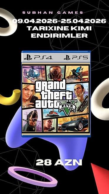 playstation 5: PS4 və PS5 oyunları üzrə endirim kampaniyası Tarix: 09.04.2026 – — 2