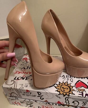 eqa shoes ecemi unvan: Tuflilər, Ölçü: 36, rəng - Bej, İşlənmiş — 2