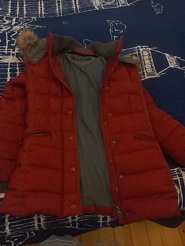 Pencəklər: Marc O’Polo qadın qış gödəkçəsi - Rəng: tünd narıncı/qırmızı - Model — 1