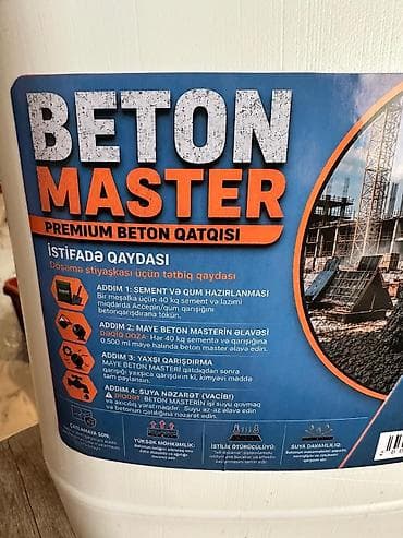 pul qab: BETON MASTER – Premium beton qatqısı (konsentrat), 10 L Təyinat: - — 2