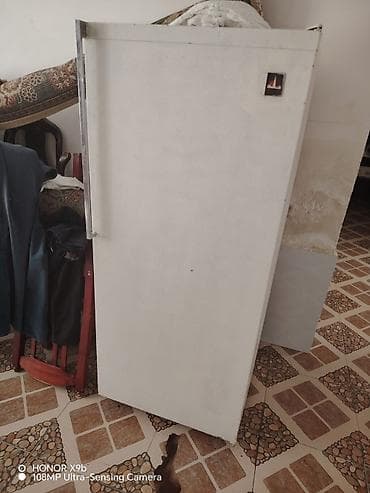 İşlənmiş 1 qapılı Zil Soyuducu Satılır, rəng - Ağ, Təkərli