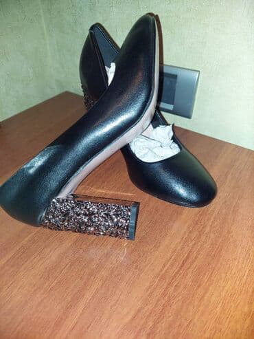 qara mokasinlər: Tuflilər, Ölçü: 39, rəng - Qara, Yeni — 4