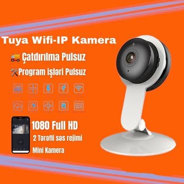 🆕Tuya mini kamera 1080 Full HD 🥇Yeni model Tuya IP Kamerasını sizə