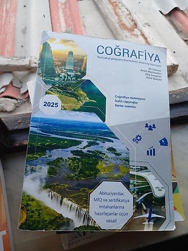 Kitablar və jurnallar: Məhsul: “Coğrafiya” hazırlıq vəsaiti (2025) 15m almışam işlənmişdi — 1