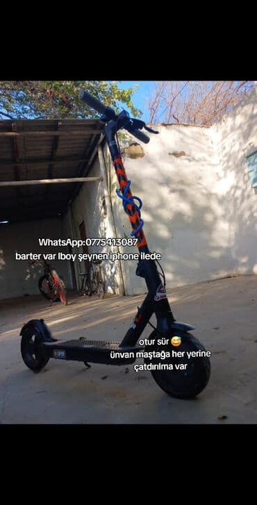 Kitablar və jurnallar: Skuter problemi yoxdu 2 ay əvvəl 800 manata alınıb qabağ təkərini — 4